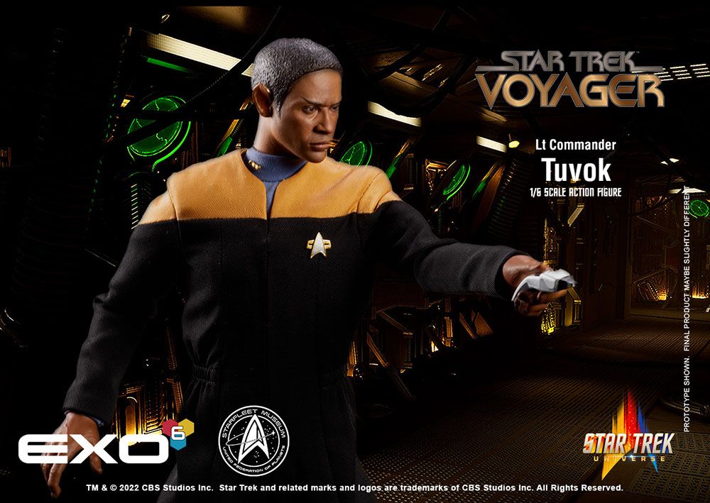 EXO-6 - Star Trek Voyager Action Figure 1:6 Lt. Commander Tuvok