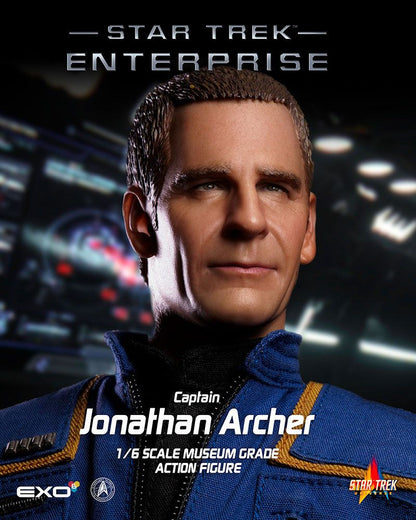 EXO-6 - Star Trek Enetrprise Action Figure 1:6 Captain Jonahtan Archer