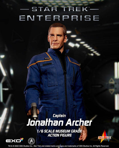 EXO-6 - Star Trek Enetrprise Action Figure 1:6 Captain Jonahtan Archer