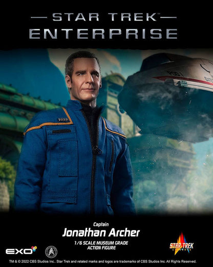 EXO-6 - Star Trek Enetrprise Action Figure 1:6 Captain Jonahtan Archer