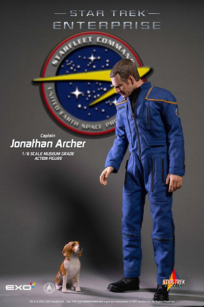 EXO-6 - Star Trek Enetrprise Action Figure 1:6 Captain Jonahtan Archer