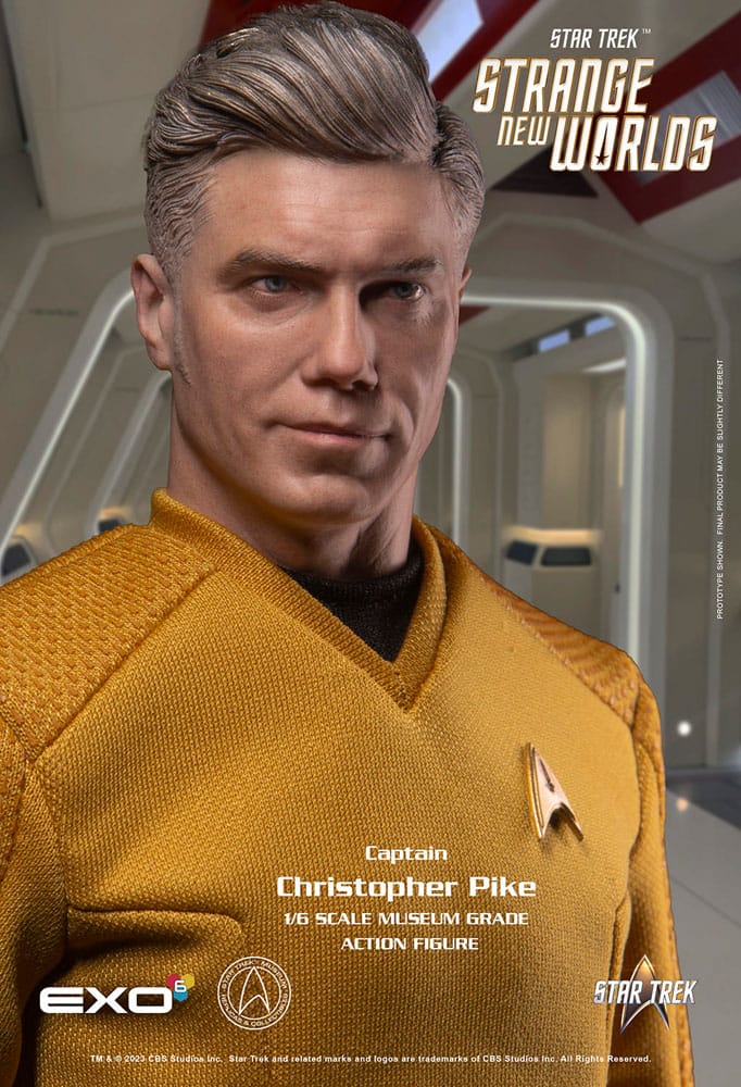 EXO-6 - Star Trek Strange New Worlds - Captain Christopher Pike Action Figure 1:6