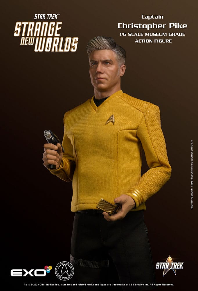EXO-6 - Star Trek Strange New Worlds - Captain Christopher Pike Action Figure 1:6