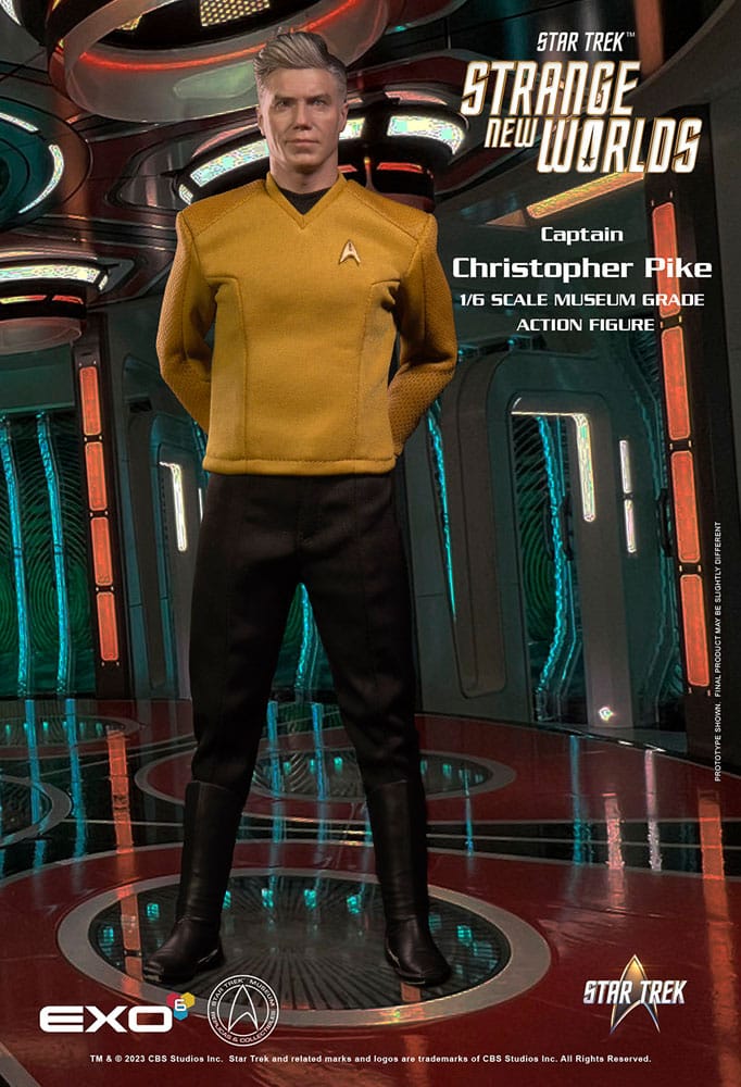 EXO 6 - Star Trek: Strange New Worlds Action Figure 1/6 Captain Christopher Pike