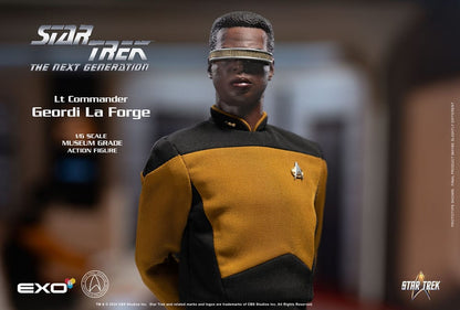 EXO 6 - Star Trek: The Next Generation Action Figure 1/6 Lt. Commander Geordi La Forge (Standard Version)