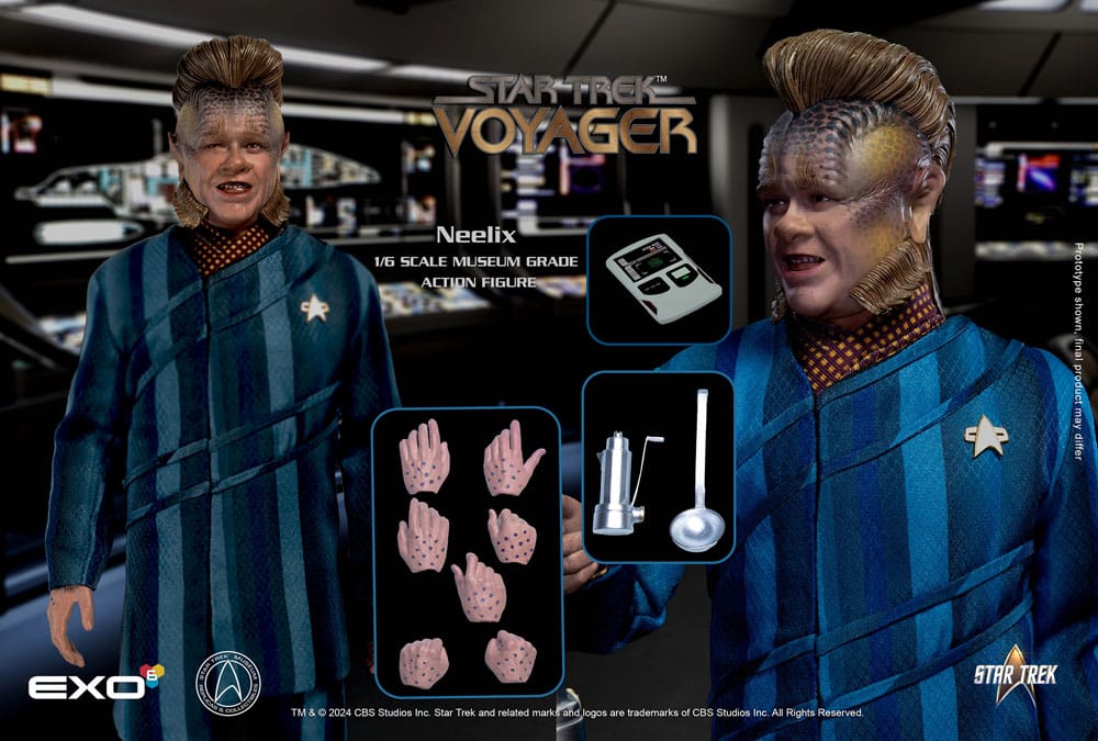 EXO 6  - Star Trek: Voyager Action Figure 1/6 Neelix