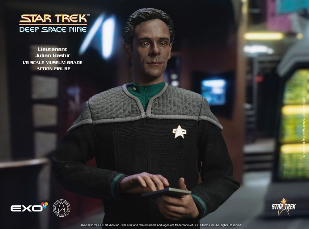 EXO 6 - Star Trek: Deep Space Nine Action Figure 1/6 Dr. Julian Bashir