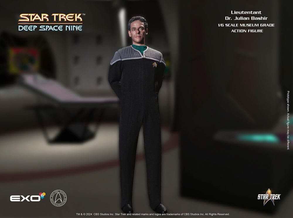 EXO 6 - Star Trek: Deep Space Nine Action Figure 1/6 Dr. Julian Bashir