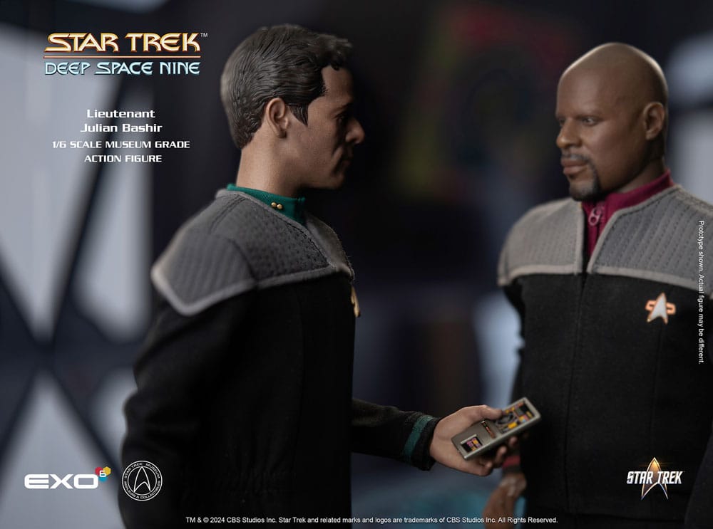 EXO 6 - Star Trek: Deep Space Nine Action Figure 1/6 Dr. Julian Bashir
