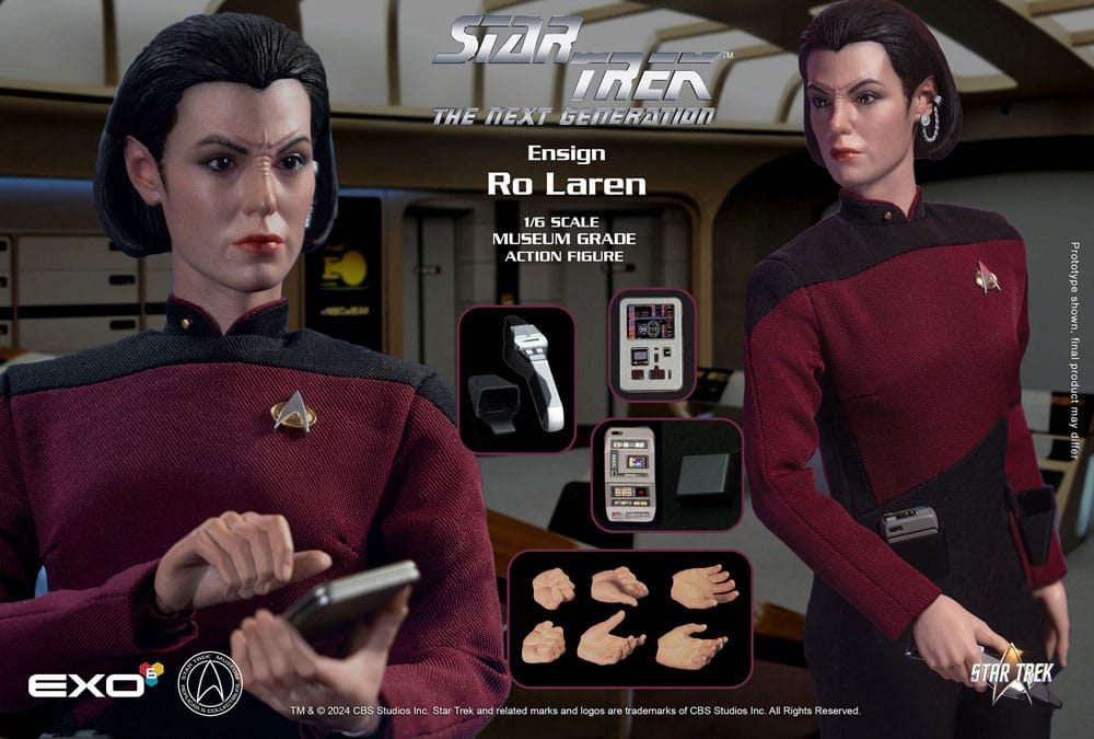 EXO 6 - Star Trek: The Next Generation Action Figure 1/6 Ensign Ro Laren