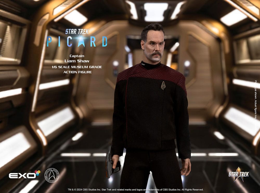EXO 6 - Star Trek: Picard Action Figure 1/6 Captain Liam Shaw  EXO-02-085