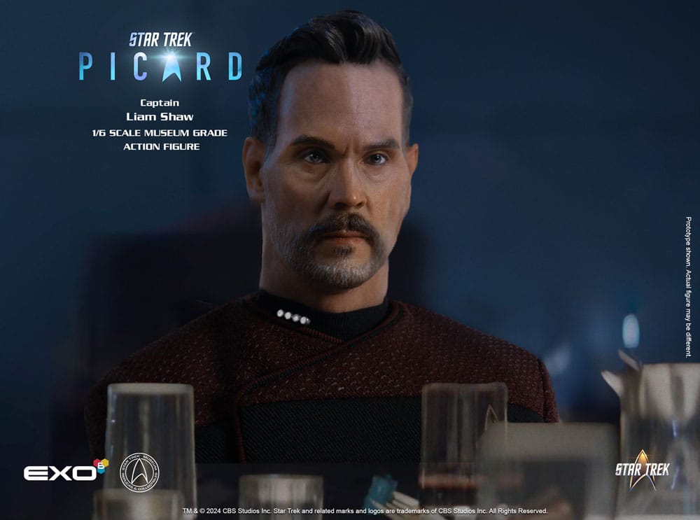 EXO 6 - Star Trek: Picard Action Figure 1/6 Captain Liam Shaw  EXO-02-085