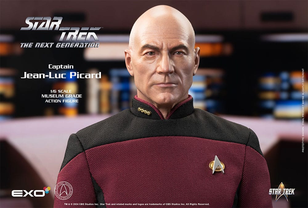 EXO 6 - Star Trek: The Next Generation Action Figure 1/6 Captain Jean-Luc Picard