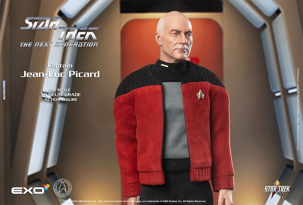 EXO 6 - Star Trek: The Next Generation Action Figure 1/6 Captain Jean-Luc Picard