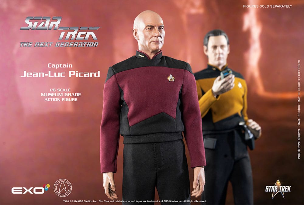 EXO 6 - Star Trek: The Next Generation Action Figure 1/6 Captain Jean-Luc Picard