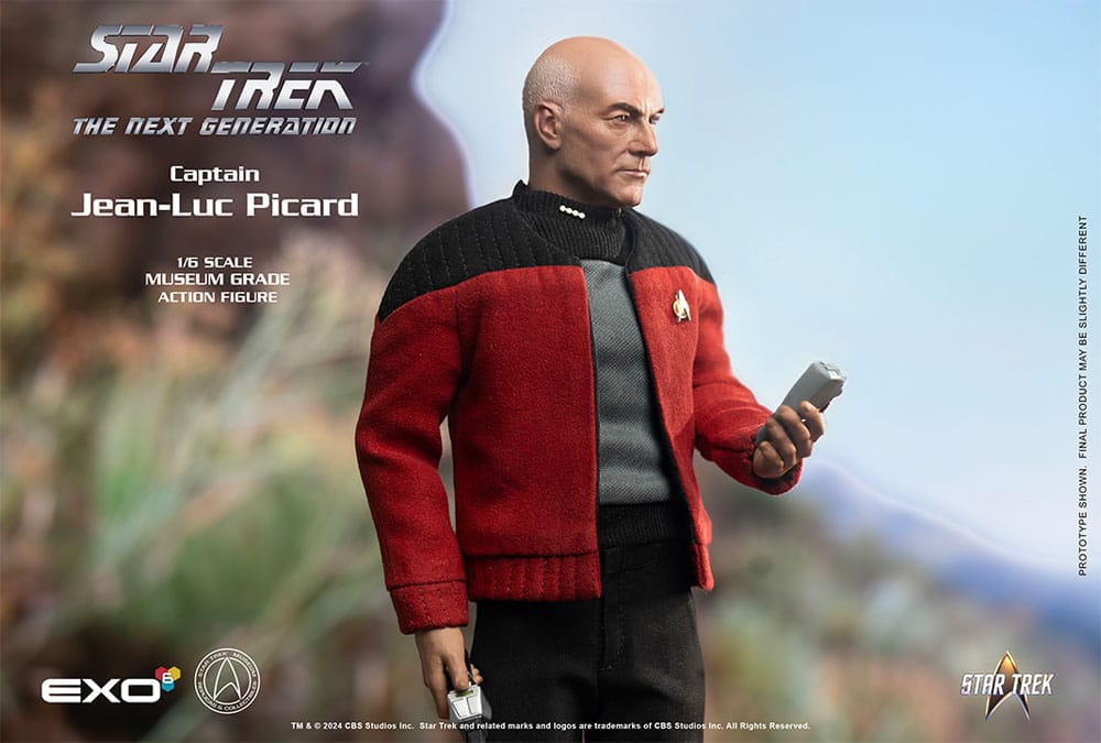 EXO 6 - Star Trek: The Next Generation Action Figure 1/6 Captain Jean-Luc Picard