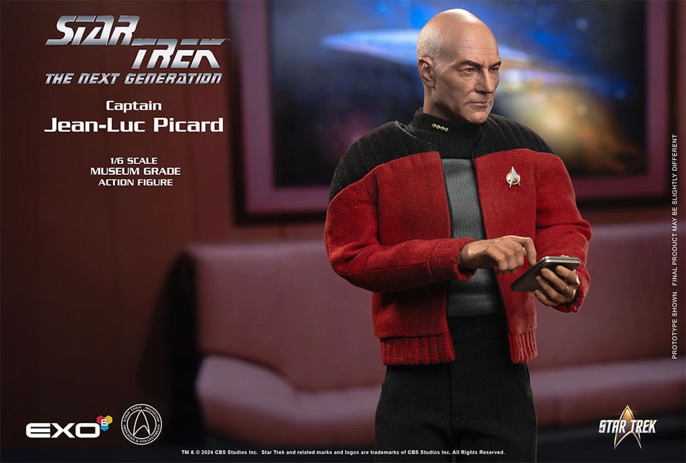 EXO 6 - Star Trek: The Next Generation Action Figure 1/6 Captain Jean-Luc Picard