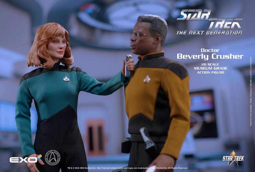 EXO 6 - Star Trek: The Next Generation Action Figure 1/6 Dr. Beverly Crusher (Standard Edition)