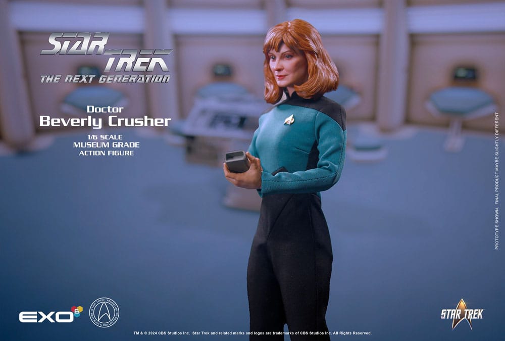 EXO 6 - Star Trek: The Next Generation Action Figure 1/6 Dr. Beverly Crusher (Standard Edition)