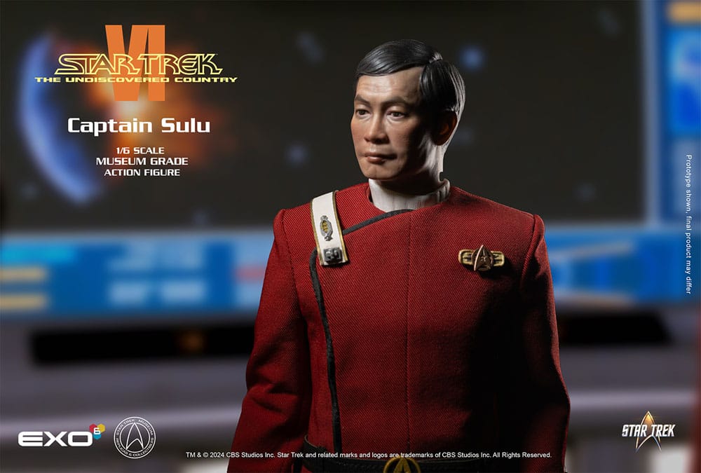 EXO 6 - Star Trek VI: The Undiscovered Country Action Figure 1/6 Captain Hikaru Sulu