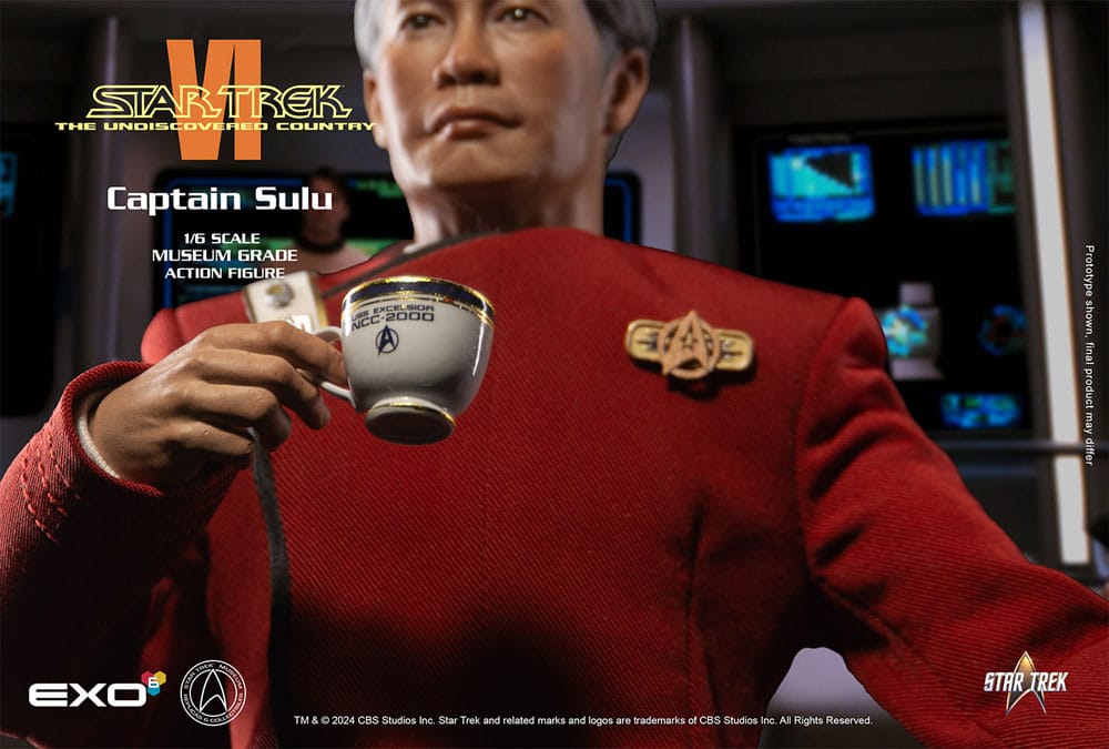 EXO 6 - Star Trek VI: The Undiscovered Country Action Figure 1/6 Captain Hikaru Sulu