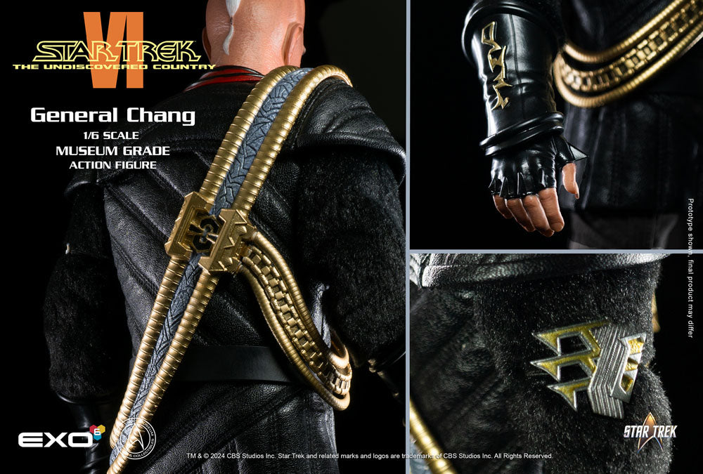EXO-6 - Star Trek VI: The Undiscovered Country Action Figure 1/6 General Chang