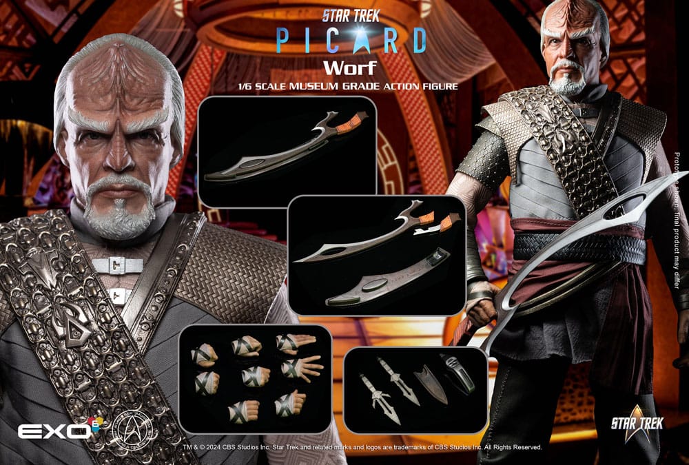 EXO-6 - Star Trek: Picard Action Figure 1/6 Worf