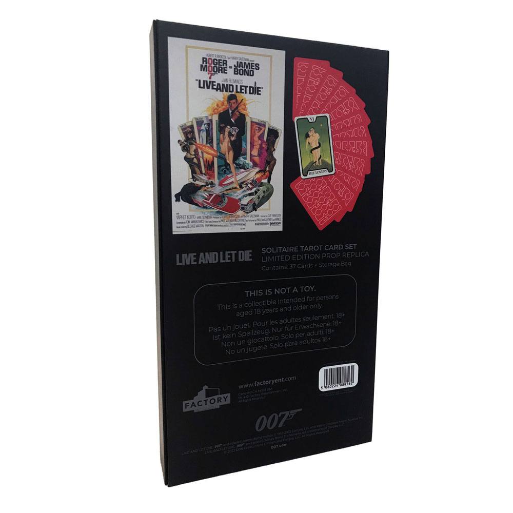 FACTORY ENTERTAINMENT - James Bond Replica 1:1 Tarot Cards Limited Edition