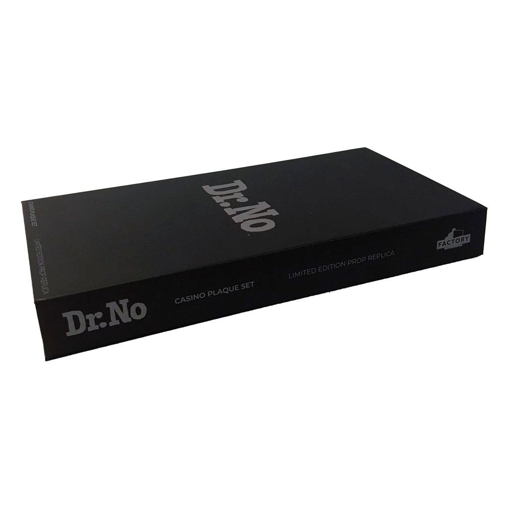 FACTORY ENTERTAINMENT - James Bond Replica 1:1 Dr. No Casino Plaques Limited Edition