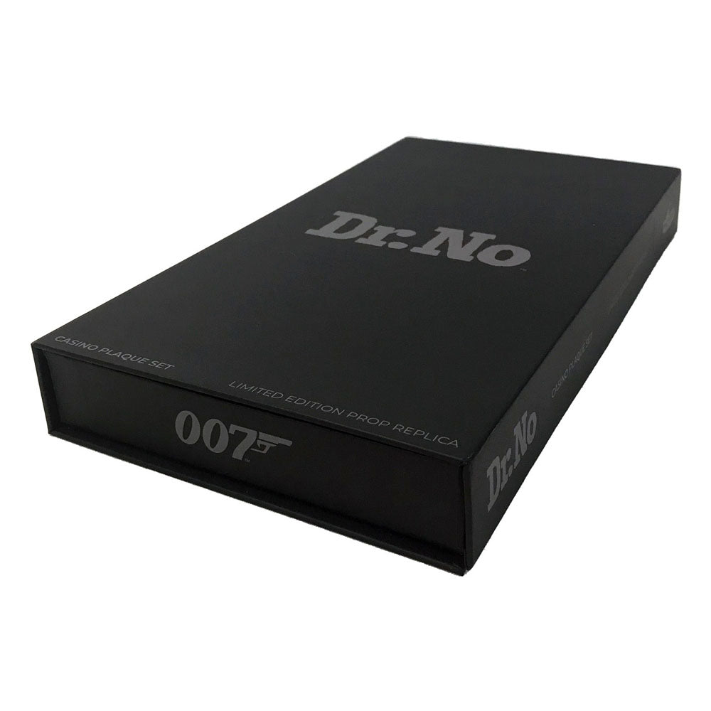 FACTORY ENTERTAINMENT - James Bond Replica 1:1 Dr. No Casino Plaques Limited Edition
