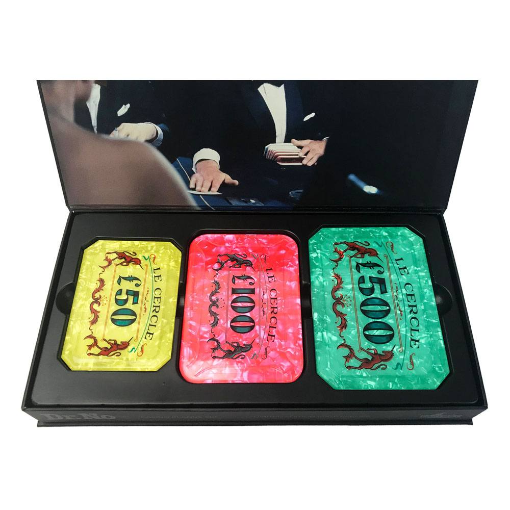 FACTORY ENTERTAINMENT - James Bond Replica 1:1 Dr. No Casino Plaques Limited Edition