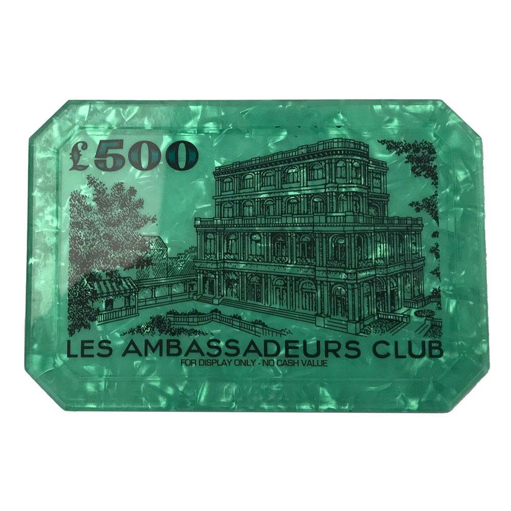FACTORY ENTERTAINMENT - James Bond Replica 1:1 Dr. No Casino Plaques Limited Edition