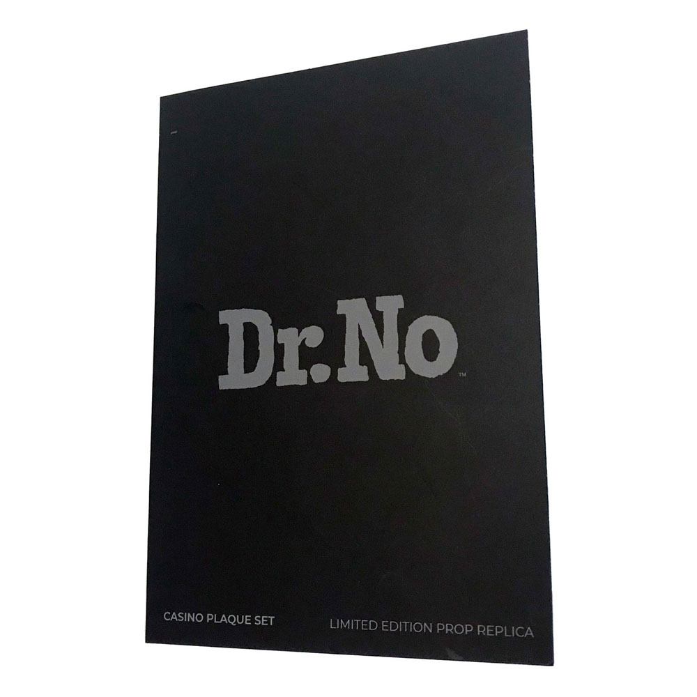 FACTORY ENTERTAINMENT - James Bond Replica 1:1 Dr. No Casino Plaques Limited Edition