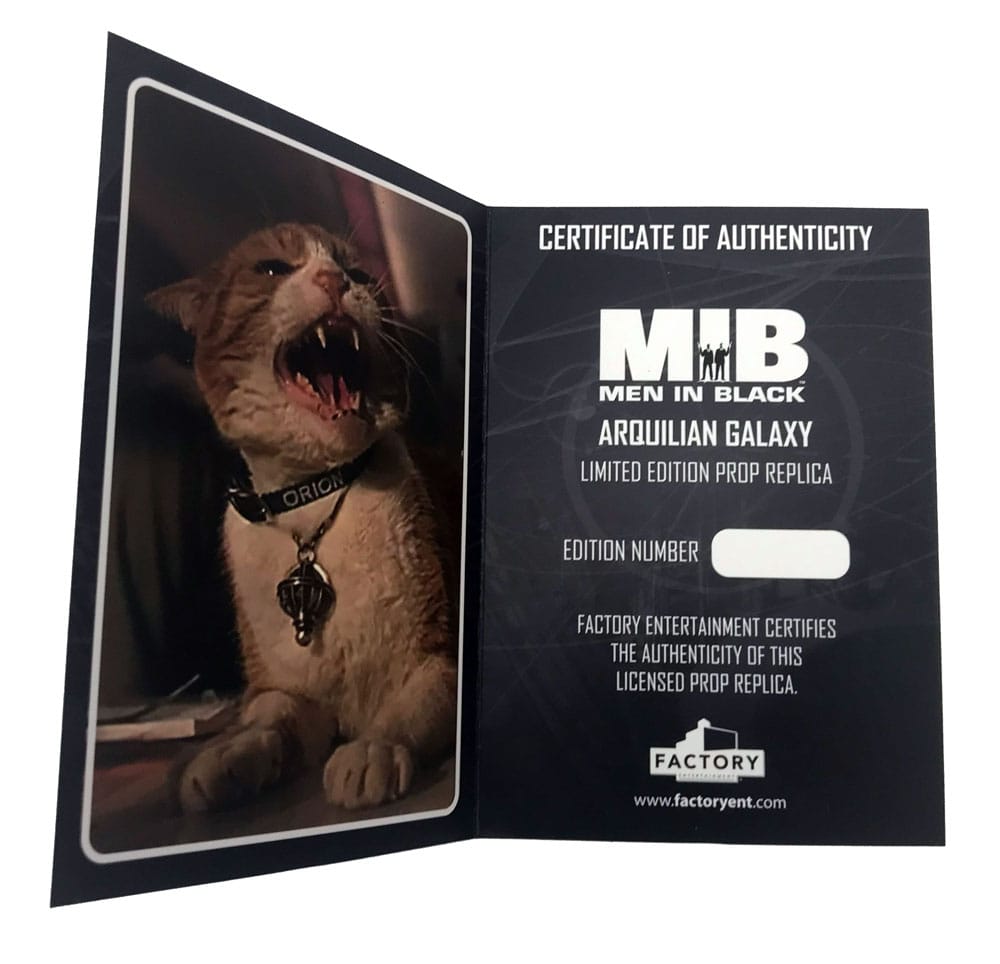 FACTORY  ENTERTAINMENT - Men in Black Prop Replica 1/1 The Arquilian Galaxy Necklace Limited Edition