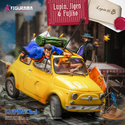 FIGURAMA - Lupin III Elite Diorama Statue 1/8 Lupin, Jigen & Fujiko