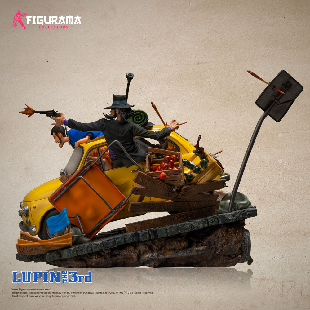 FIGURAMA - Lupin III Elite Diorama Statue 1/8 Lupin, Jigen & Fujiko