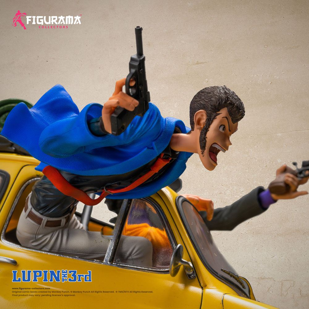 FIGURAMA - Lupin III Elite Diorama Statue 1/8 Lupin, Jigen & Fujiko