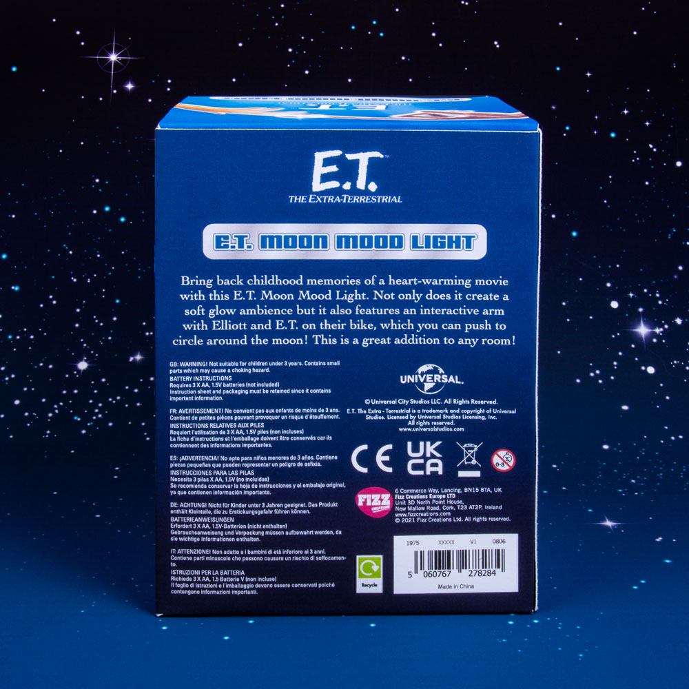 FIZZ CREATIONS - E.T. The Extra-Terrestrial Mood Light Moon