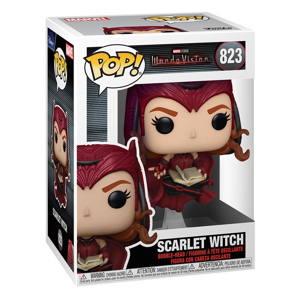 FUNKO - POP! Television Marvel Wanda Vision Vinyl Figure Scarlett Witch