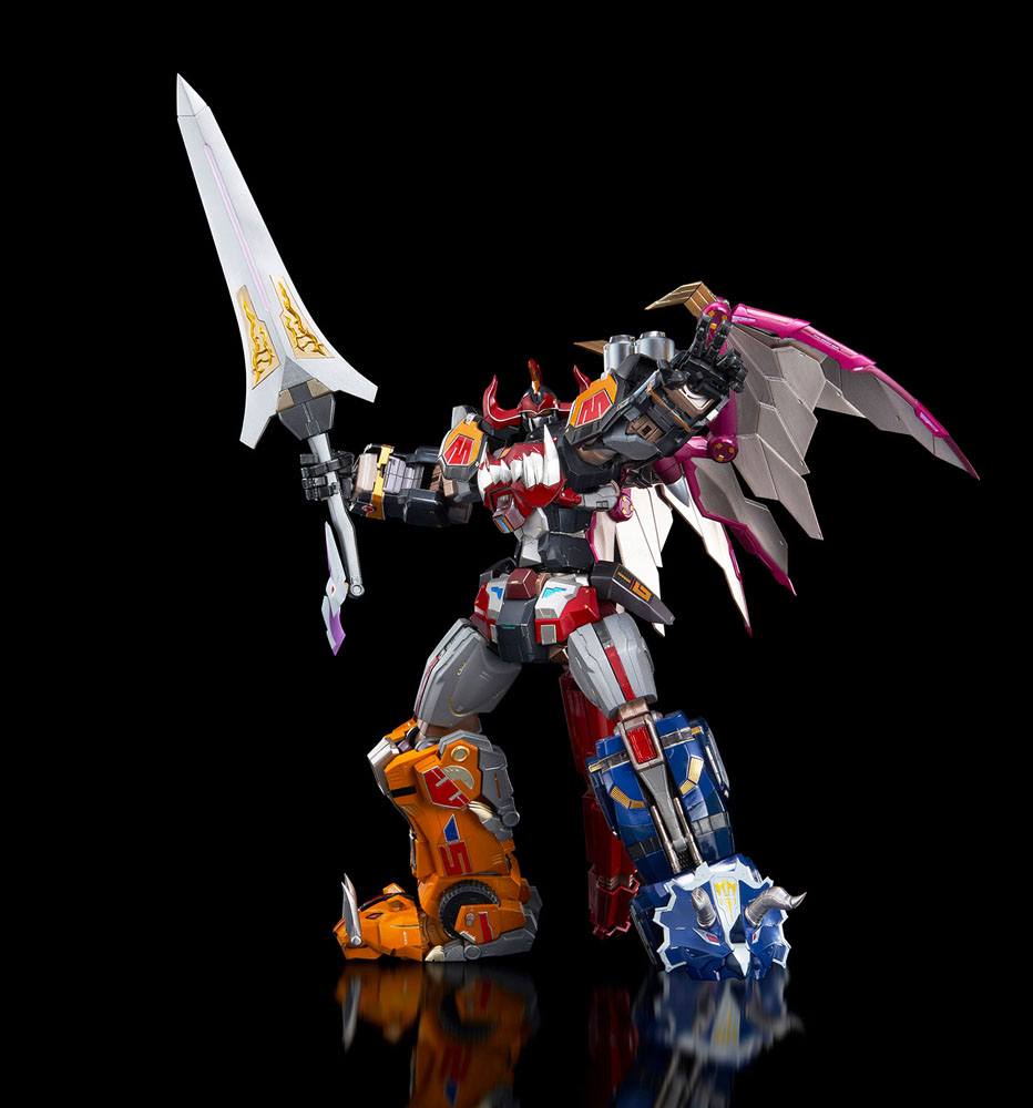 FLAME TOYS - Power Rangers Go! Kara Kuri Combine Action Figure Dino Megazord