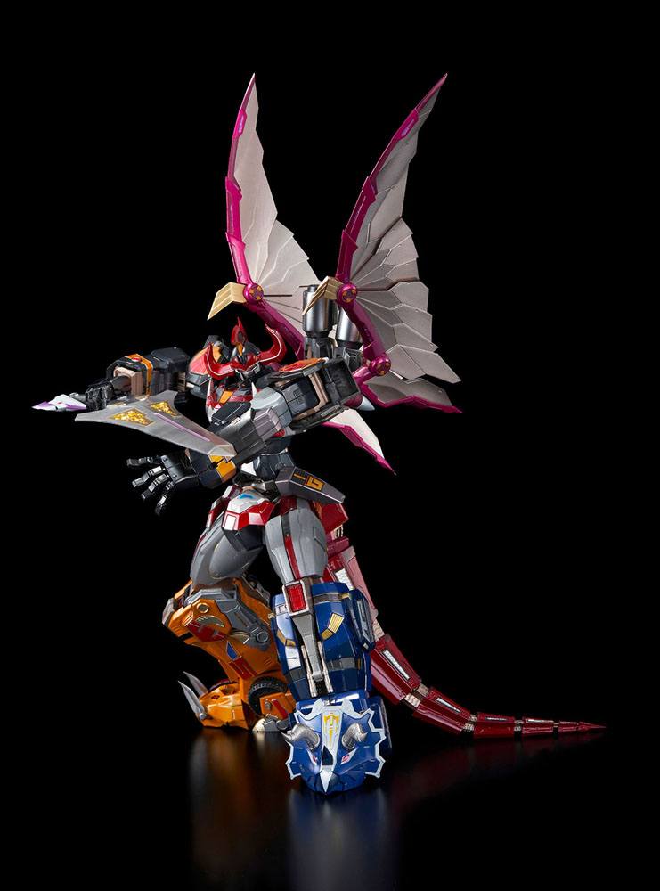 FLAME TOYS - Power Rangers Go! Kara Kuri Combine Action Figure Dino Megazord