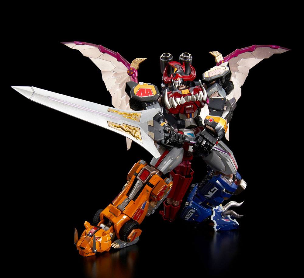 FLAME TOYS - Power Rangers Go! Kara Kuri Combine Action Figure Dino Megazord
