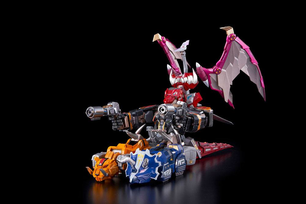 FLAME TOYS - Power Rangers Go! Kara Kuri Combine Action Figure Dino Megazord