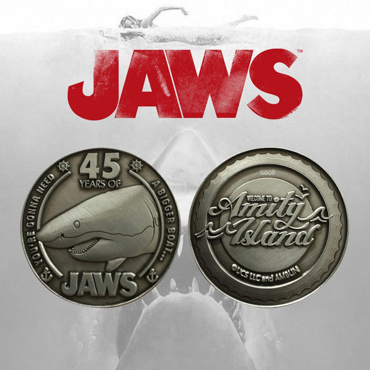 FANATTIK - Jaws Collectable Coin 45th Anniversary Limited Edition