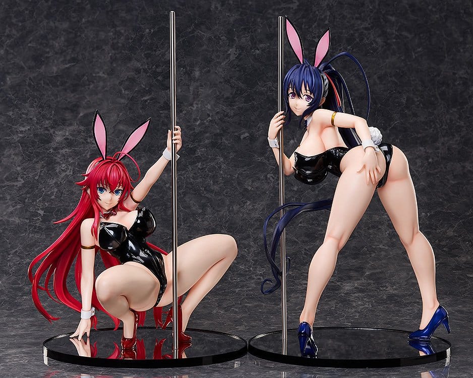 FREEING - High School DxD HERO PVC Figure 1/4 Akeno Himejima: Bare Leg Bunny Ver. 2nd