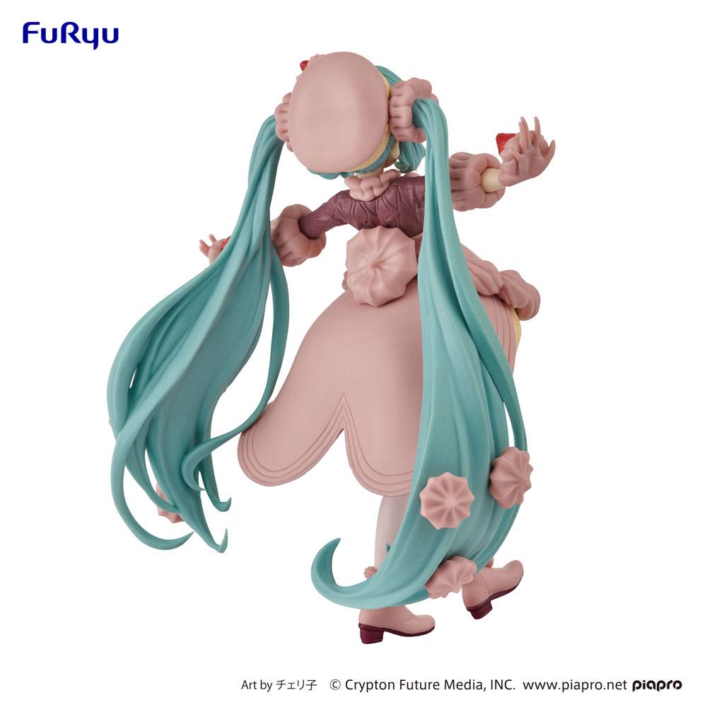 FURYU - Hatsune Miku Strawberry Chocolate Sweets Pvc Statue