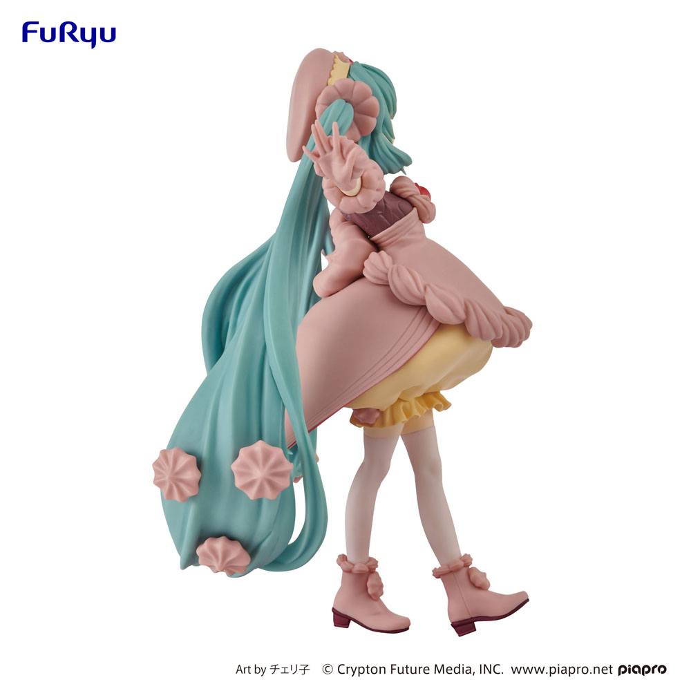 FURYU - Hatsune Miku Strawberry Chocolate Sweets Pvc Statue