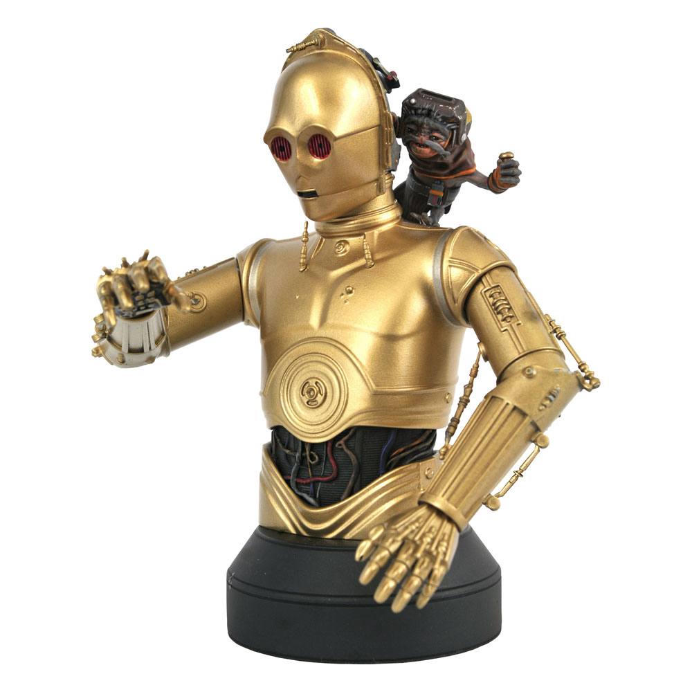 GENTLE GIANT - Star Wars Episode IX Bust 1:6 C-3PO & Babu Frik