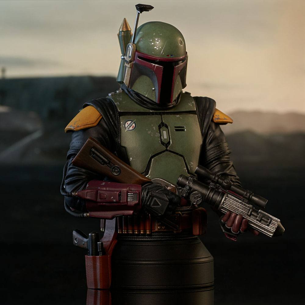 GENTLE GIANT - Star Wars The Book of Boba Fett 1:6 Boba Fett Mini Bust