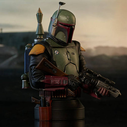 GENTLE GIANT - Star Wars The Book of Boba Fett 1:6 Boba Fett Mini Bust